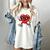 Baseball Valentines Day Heart Boys Sports Love Women's Comfort Colors T-Shirt Ivory