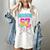 Mason 67 Ice Cream Drip Baseball Ice Cream Drip Women's Comfort Colors T-Shirt Ivory