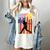 Retro Baseball Drip Boys Ice Cream Patriotic American Flag Women's Comfort Colors T-Shirt Ivory