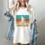 Retro Hit Hard Run Fast Turn Left Baseball Lover Women's Comfort Colors T-Shirt Ivory