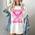 Strike Out Breast Cancer Baseball Ice Cream Drip Women's Comfort Colors T-Shirt Ivory Strike Out Breast Cancer Baseball Ice Cream Drip Women's Comfort Colors T-Shirt Ivory