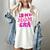 In My T-Ball Mom Era Leopard Baseball Mom Groovy Women's Comfort Colors T-Shirt Ivory