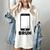 Texted First Bruh Seen Message Valentine's Day Humor Raglan Baseball Tee Women's Comfort Colors T-Shirt Ivory