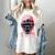 Valentine Baseball Catcher Mask Ice Cream Drip Tee For Boys Women's Comfort Colors T-Shirt Ivory Valentine Baseball Catcher Mask Ice Cream Drip Tee For Boys Women's Comfort Colors T-Shirt Ivory