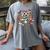 100 Day Baseball School Sports Kids Women's Comfort Colors T-Shirt Gray