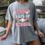 100 Days Of School Baseball 100th Day Of School Girls Women's Comfort Colors T-Shirt Gray