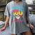 100 Days Of School Baseball Drip 100 Days Boy Girl Kids Women's Comfort Colors T-Shirt Gray