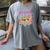 100 Days Of School Baseball Drip Boys Kids 100th Day Women's Comfort Colors T-Shirt Gray