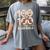100 Days Of School Baseball Love Valentine’s Day Men Women Women's Comfort Colors T-Shirt Gray