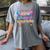 100 Drippy Days Of School Baseball Ice Cream Drip Boys Kids Women's Comfort Colors T-Shirt Gray