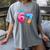 I Was 6 Now I'm 7 Meme Six Seven Baseball 7th Birthday Women's Comfort Colors T-Shirt Gray