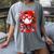 67 Baseball Drip Valentine's Day Women's Comfort Colors T-Shirt Gray 67 Baseball Drip Valentine's Day Women's Comfort Colors T-Shirt Gray