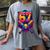 67 Meme Trendy Baseball Number 67 Player Six Seven Women's Comfort Colors T-Shirt Gray