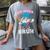 67 Six Seven Baseball Ice Cream Drip Number 67 Player Women's Comfort Colors T-Shirt Gray