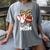 Ball Mom Football Baseball Mom Heart Women's Comfort Colors T-Shirt Gray
