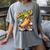 Banana Baseball Cartoon Cool Sports Kids Teens Women's Comfort Colors T-Shirt Gray