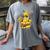 Banana Baseball Fruit Women's Comfort Colors T-Shirt Gray