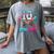Baseball 10 Year Old Ice Cream Drip 10th Bday Double Digits Women's Comfort Colors T-Shirt Gray Baseball 10 Year Old Ice Cream Drip 10th Bday Double Digits Women's Comfort Colors T-Shirt Gray