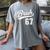 Baseball 6 7 Bruh Number 67 Six Seven Meme Boys Kids Women's Comfort Colors T-Shirt Gray