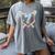 Baseball 7 Year Old Ice Cream Drip 7th Birthday Boy Number 7 Women's Comfort Colors T-Shirt Gray Baseball 7 Year Old Ice Cream Drip 7th Birthday Boy Number 7 Women's Comfort Colors T-Shirt Gray