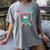 Baseball 9 Year Old Ice Cream Drip 9th Birthday Boys Player Women's Comfort Colors T-Shirt Gray