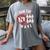 Baseball Ban The Wave Baseball Mom Player Coach Fan Women's Comfort Colors T-Shirt Gray