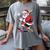 Baseball Christmas Santa Claus Batter Baseball Drip Women's Comfort Colors T-Shirt Gray Baseball Christmas Santa Claus Batter Baseball Drip Women's Comfort Colors T-Shirt Gray