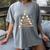 Baseball Christmas Tree Light Xmas Baseball Boys Kids Women's Comfort Colors T-Shirt Gray Baseball Christmas Tree Light Xmas Baseball Boys Kids Women's Comfort Colors T-Shirt Gray
