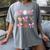 Baseball Coquette Bow Baseball Mama Baseball Mom Premium Women's Comfort Colors T-Shirt Gray Baseball Coquette Bow Baseball Mama Baseball Mom Premium Women's Comfort Colors T-Shirt Gray