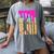 Baseball Drip Bat Boys Ice Cream American Flag 4th Of July Women's Comfort Colors T-Shirt Gray