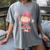 Baseball Drip Ice Cream Breast Cancer Awareness Boys & Girls Women's Comfort Colors T-Shirt Gray