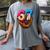 Baseball Drip Ice Cream Number 67 Player Or 67th Birthday Women's Comfort Colors T-Shirt Gray Baseball Drip Ice Cream Number 67 Player Or 67th Birthday Women's Comfort Colors T-Shirt Gray
