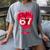Baseball Drip Ice Cream Valentine Youth Boys Girls Sport Women's Comfort Colors T-Shirt Gray Baseball Drip Ice Cream Valentine Youth Boys Girls Sport Women's Comfort Colors T-Shirt Gray