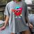 Baseball Drip Ice Cream Valentines Day Baseball Sport Boys Women's Comfort Colors T-Shirt Gray Baseball Drip Ice Cream Valentines Day Baseball Sport Boys Women's Comfort Colors T-Shirt Gray