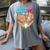 Baseball Drip Number 67 Ice Cream Home Plate Drip Women's Comfort Colors T-Shirt Gray
