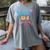 Baseball Drip Number 67 Player Or 67Th Birthday Women's Comfort Colors T-Shirt Gray