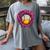 Baseball Drip Pink Glove Respect The Drip Youth Boys Girls Women's Comfort Colors T-Shirt Gray Baseball Drip Pink Glove Respect The Drip Youth Boys Girls Women's Comfort Colors T-Shirt Gray
