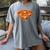 Baseball Dripping Waffle Field Women's Comfort Colors T-Shirt Gray Baseball Dripping Waffle Field Women's Comfort Colors T-Shirt Gray