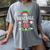 The Baseball Elf Christmas Sport Lovers Xmas Elf Women's Comfort Colors T-Shirt Gray The Baseball Elf Christmas Sport Lovers Xmas Elf Women's Comfort Colors T-Shirt Gray