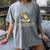 Baseball Frog Saying Batting Retro Artwork Women's Comfort Colors T-Shirt Gray Baseball Frog Saying Batting Retro Artwork Women's Comfort Colors T-Shirt Gray