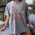 Baseball Game Day Coquette Game Day Baseball Women's Comfort Colors T-Shirt Gray Baseball Game Day Coquette Game Day Baseball Women's Comfort Colors T-Shirt Gray