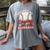 Baseball Game Day There Is No Crying In Baseball Women's Comfort Colors T-Shirt Gray