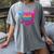 Baseball Ice Cream Drip 100 Days Of School Boys Girls 100th Women's Comfort Colors T-Shirt Gray Baseball Ice Cream Drip 100 Days Of School Boys Girls 100th Women's Comfort Colors T-Shirt Gray