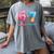 Baseball Ice Cream Drip 67 Official Teenager 13th Birthday Women's Comfort Colors T-Shirt Gray