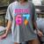 Baseball Ice Cream Drip Number 67 Player Or 67th Birthday Women's Comfort Colors T-Shirt Gray Baseball Ice Cream Drip Number 67 Player Or 67th Birthday Women's Comfort Colors T-Shirt Gray