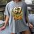 Baseball Ice Cream Drip Number 67 Playground Player 67th Women's Comfort Colors T-Shirt Gray