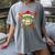 Baseball Lifestyle Apparel Youth Christmas Baseball Drip Women's Comfort Colors T-Shirt Gray Baseball Lifestyle Apparel Youth Christmas Baseball Drip Women's Comfort Colors T-Shirt Gray