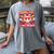Baseball Is My Love Language Valentine Women's Comfort Colors T-Shirt Gray