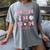 Baseball Mama Era Bows Baseball Mom Women Women's Comfort Colors T-Shirt Gray Baseball Mama Era Bows Baseball Mom Women Women's Comfort Colors T-Shirt Gray