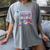Baseball Mama Ice Cream Drip For Men Women Boy Kids Women's Comfort Colors T-Shirt Gray Baseball Mama Ice Cream Drip For Men Women Boy Kids Women's Comfort Colors T-Shirt Gray